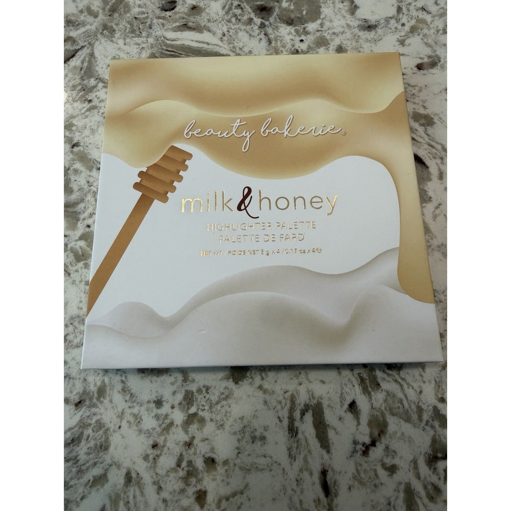 New Beauty Bakerie Milk & Honey Highlighter Palette 4 shades